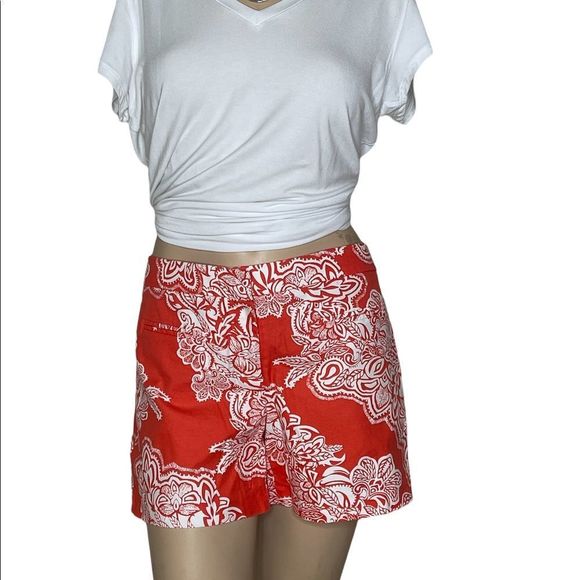 Kenar sz 10 paisley orange shorts - Picture 4 of 14